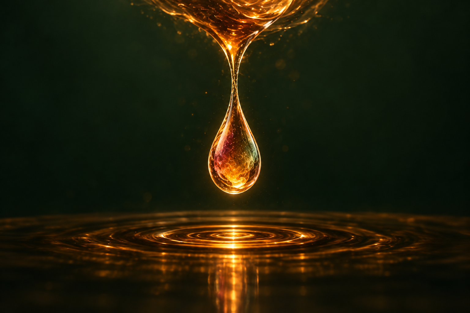 Amber Ohtaka Enzyme extract emerging drop by drop after long fermentation and maturation